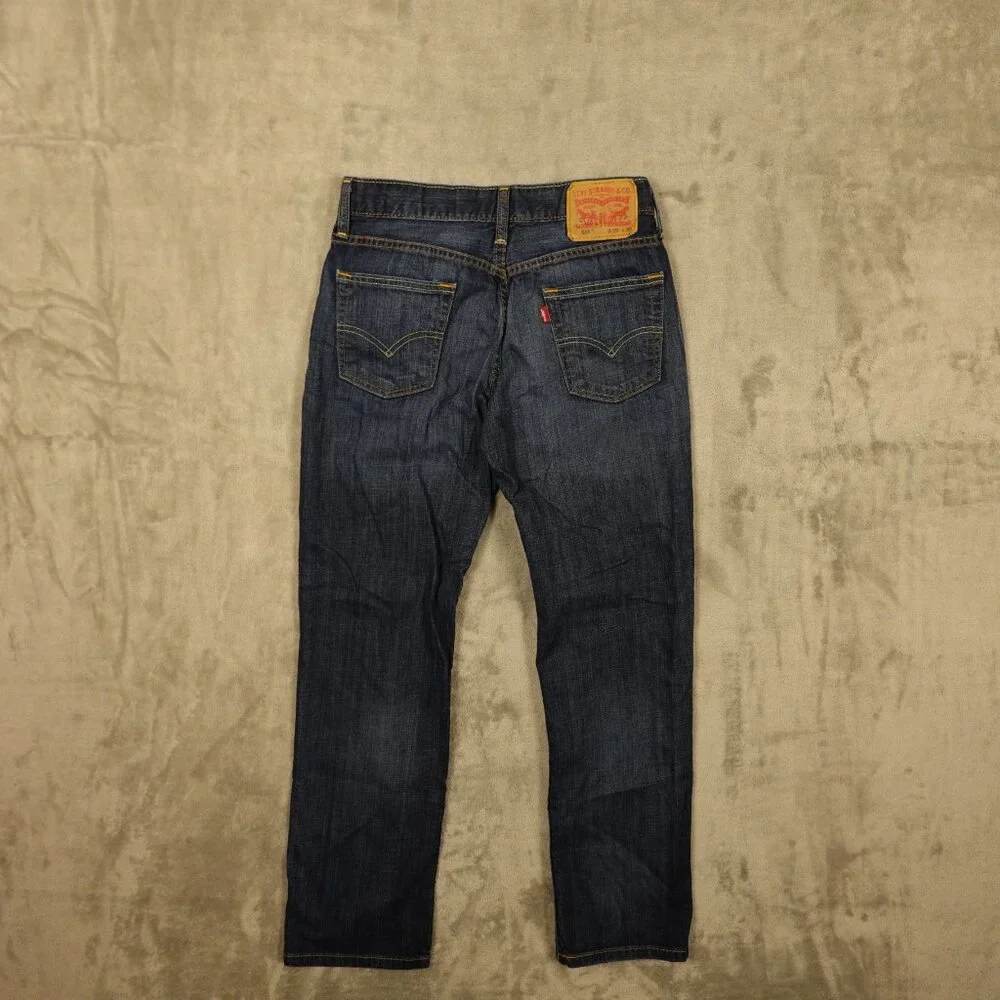 Levi's Jeans 514 Straight Fit men's 29x30 blue denim red‎ tab